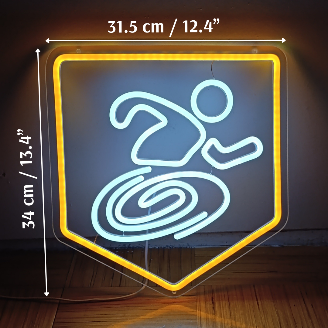 Pack-A-Poster™ Dimmable Stamin-Up LED Sign