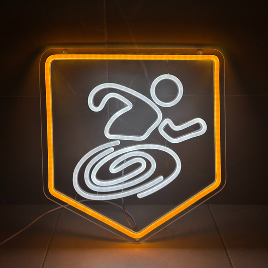 Pack-A-Poster™ Dimmable Stamin-Up LED Sign