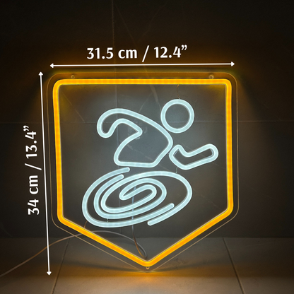 Pack-A-Poster™ Dimmable Stamin-Up LED Sign