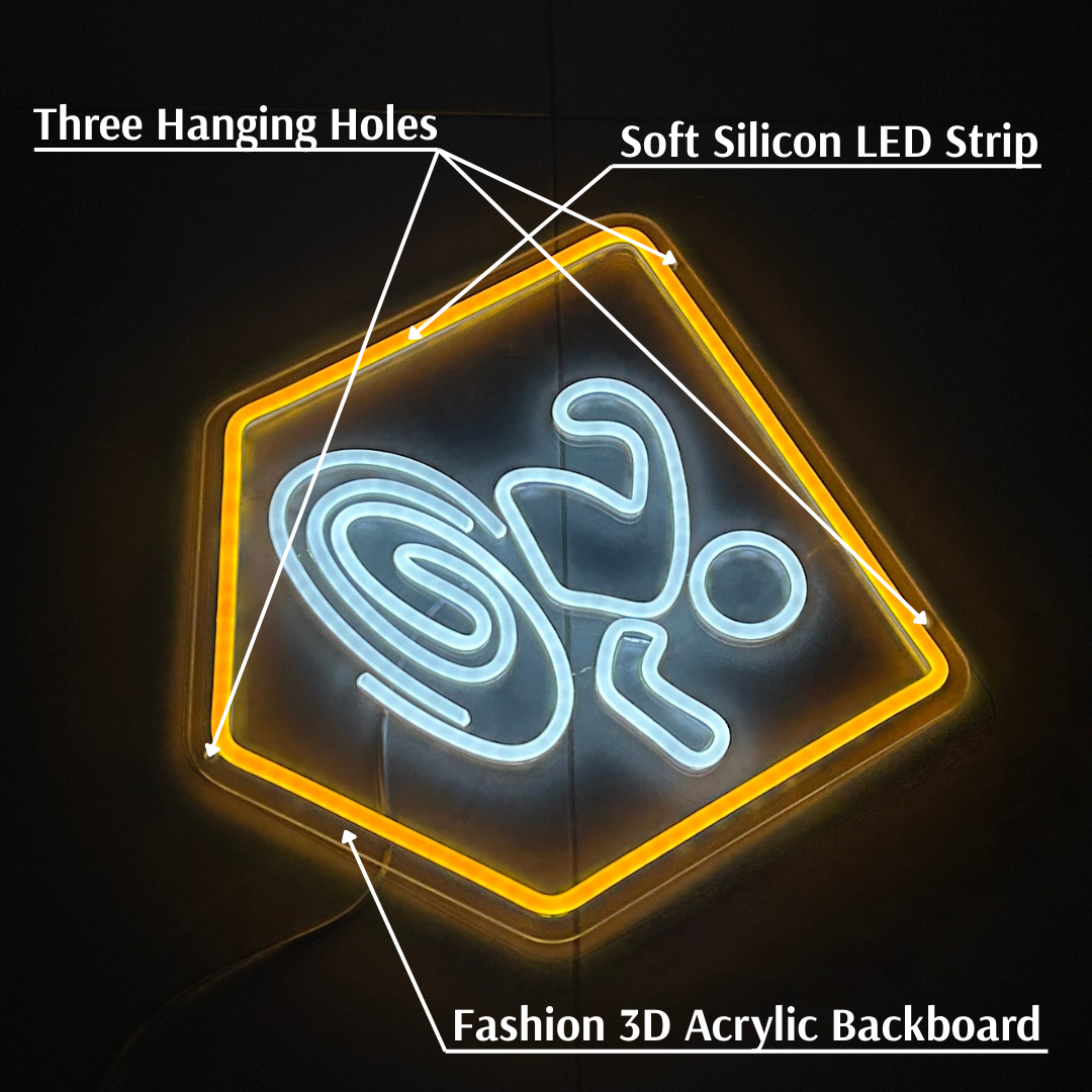 Pack-A-Poster™ Dimmable Stamin-Up LED Sign