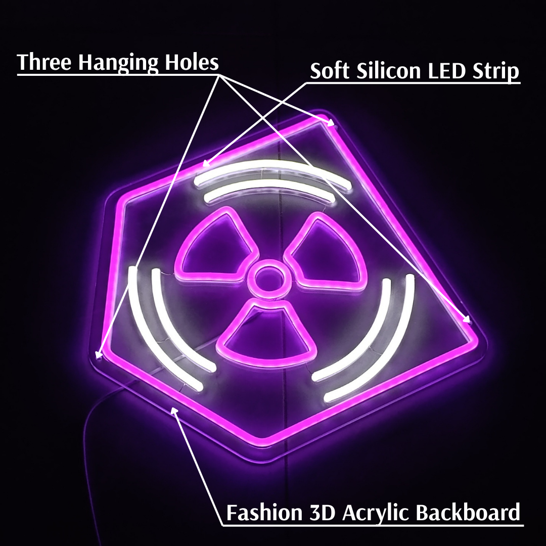 Pack-A-Poster™ Dimmable PHD Flopper LED Sign