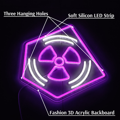 Pack-A-Poster™ Dimmable PHD Flopper LED Sign