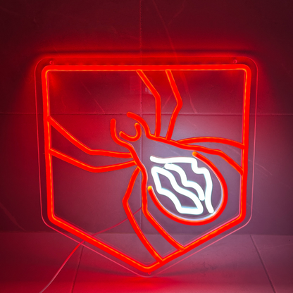 Pack-A-Poster™ Dimmable Widow's Wine LED Sign