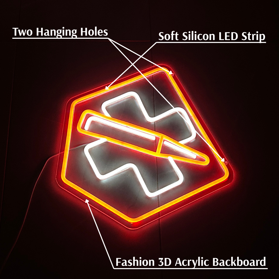 Pack-A-Poster™ Dimmable Jugger-Nog LED Sign