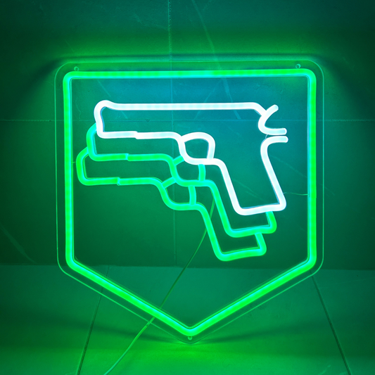 Pack-A-Poster™ Dimmable Mule Kick LED Sign