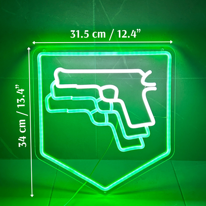 Pack-A-Poster™ Dimmable Mule Kick LED Sign