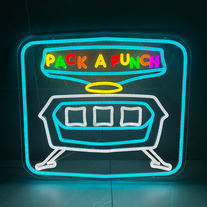 Pack-A-Poster™ Pack-A-Punch LED Sign