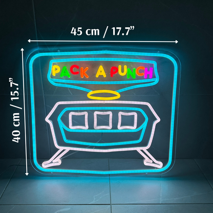 Pack-A-Poster™ Pack-A-Punch LED Sign