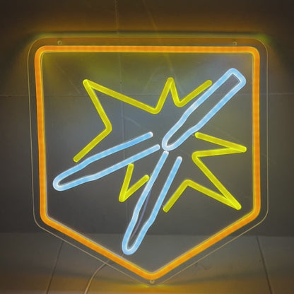 Pack-A-Poster™ Dimmable Double Tap 2.0 LED Sign