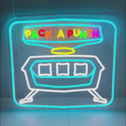 Pack-A-Poster™ Pack-A-Punch LED Sign
