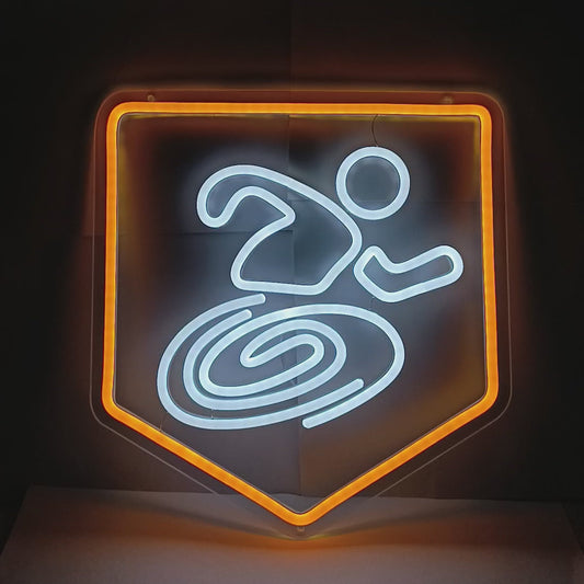 Pack-A-Poster™ Dimmable Stamin-Up LED Sign