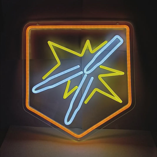 Pack-A-Poster™ Dimmable Double Tap 2.0 LED Sign